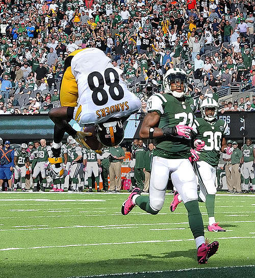 Steelers Notebook: Newly acquired Brown hurt early