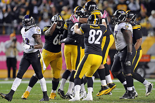 Steelers beat Ravens, 19-16, with late field goal