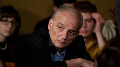 Director David Chase on the set of "Not Fade Away."