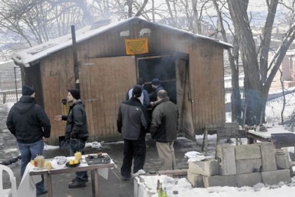Allegheny City Smokehouse: The previous owner of the property used the garage to roast lambs for area organizations.