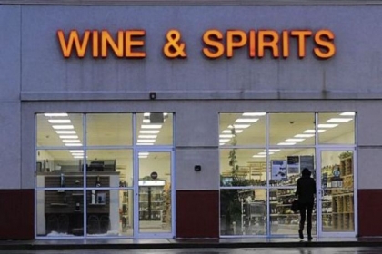 A customer enters a state store on McKnight Road, Ross.