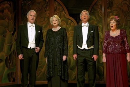 Billy Connolly, Maggie Smith, Tom Courtenay and Pauline Collins find that some reunions are off-key in "Quartet."