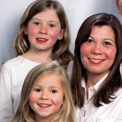 Kimberly Griffith and daughters Brenna, 12, and Mikaela, 8, all of Plum, were in their minivan on Washington Boulevard when floodwaters inundated the vehicle.