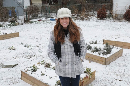 Deirdre Kane, a native of Upper Lawrenceville, is part of a new plan to transform McCandless Avenue into a green boulevard.