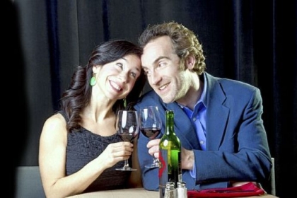 Robin Abramson, left, and Gregory Johnstone show the humor in love and marriage in CLO Cabaret's "You Say Tomato, I Say Shut Up!"