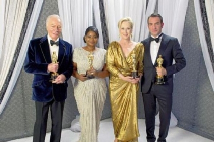 Last year's Academy Award winners Christopher Plummer, Octavia Spencer, Meryl Streep and Jean Dujardin will return as presenters on this year's telecast on Feb. 24.