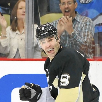 Penguins right winger Pascal Dupuis, 33, is coming off of a career season in points (59).