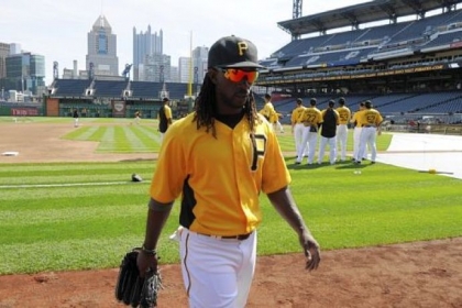 Pirates center fielder Andrew McCutchen.