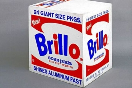 "Brillo Box" by Andy Warhol (1964). Andy would have liked the app.