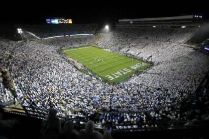 As part of the plan to pay for the $60 million penalty from the NCAA, Penn State has postponed some projects, including acquiring a new scoreboard at Beaver Stadium.