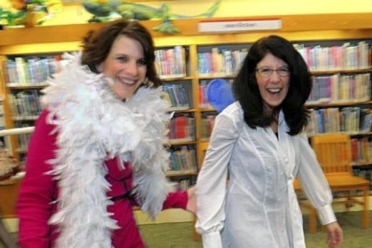 Cherly Levin and Joyce Leifer.