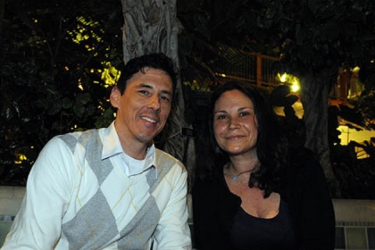 Ed Villacis and Debbie Marvit.