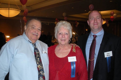 Lenny Shaw with Connie Gato and Dan Wise.