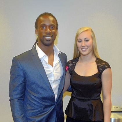 Andrew McCutchen and Taylor Schram.