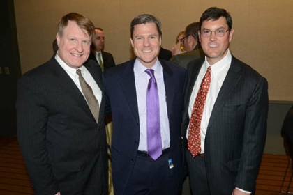 Rich Fitzgerald, Frank Coonelly and Bob Nutting.