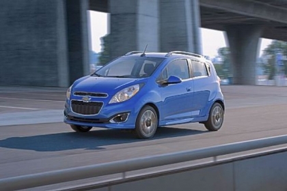 The 2013 Chevrolet Spark is a bit lethargic but a lot of fun.