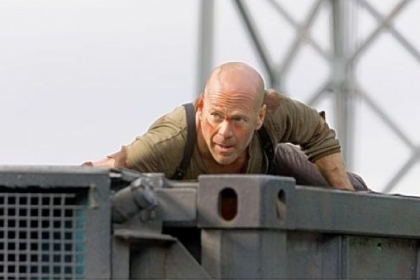 Bruce Willis in "Live Free or Die Hard."