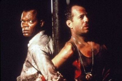 Samuel L. Jackson and Bruce Willis star in "Die Hard With A Vengeance," from Twentieth Century Fox in 1995.