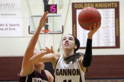 Jen Papich averages 12.7 points per game to lead Gannon in scoring.