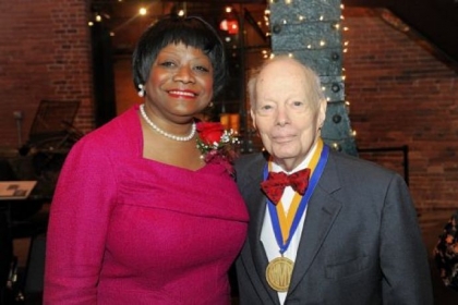 Esther Bush and Wendell Freeland.