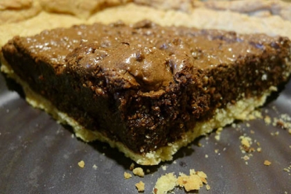Chocolate and Hazelnut Tart.