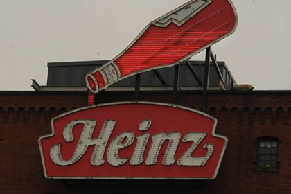 A Heinz sign, which originally hung on the North Side plant, now is at the Heinz History Center in the Strip District.
