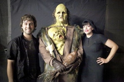 Anthony Kosar and Pittsburgh's  Autumn Cook proved that two heads are better than one in the latest "Face Off" challenge. In fact, their giant had a third head on his back.