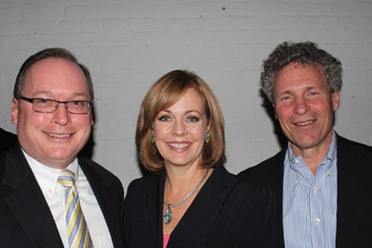 John Sheehan, Peggy Finnegan and John Verbanic.