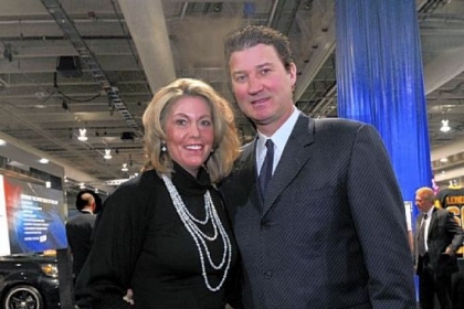 Natalie and Mario Lemieux.