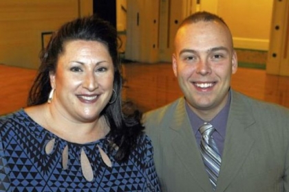 Nicole Meloy and Tim Dauk.