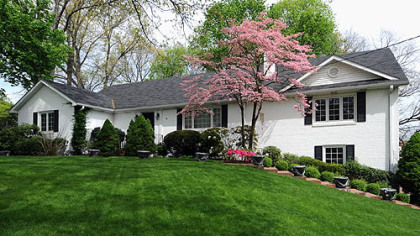A five-bedroom, three-bath Colonial with 6,000 square feet of living space at 1779 Hassam Road in Moon is still on the market.