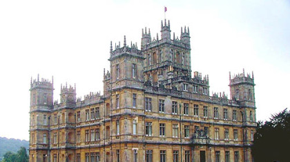 Highclere Castle, the estate in Newbury, England, where "Downton Abbey" is filmed.