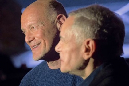Oscar show producers Neil Meron, left, and Craig Zadan discuss preparations for Sunday's live broadcast of the Academy Awards ceremony.