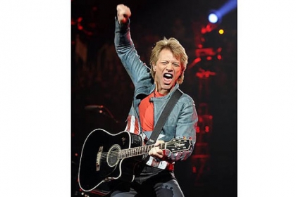 Bon Jovi performs "Lost Highway."