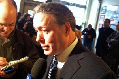 City of Pittsburgh Controller Michael Lamb, seen in a January photo, has demanded that Mayor Luke Ravenstahl provide receipts and other documents pertaining to debit cards used by his security detail.