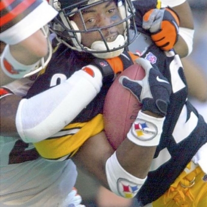 Former Steelers and Pitt defensive back Hank Poteat is back in town as a member of Paul Chryst's coaching staff.