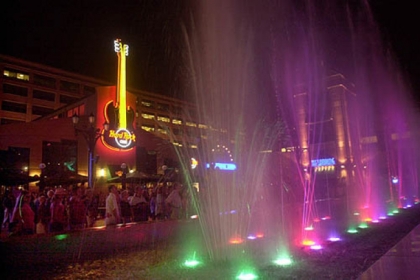 The Hard Rock Cafe in Station Square will be host tonight to four bands competing for a $1,000 and radio exposure.