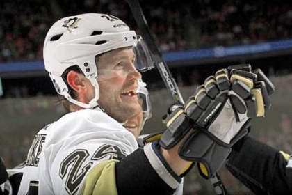 Penguins winger Matt Cooke drew the ire of Ottawa star Erik Karlsson at a news conference Friday. Karlsson is out for the season after his Achilles was slashed by Cooke's skate.
