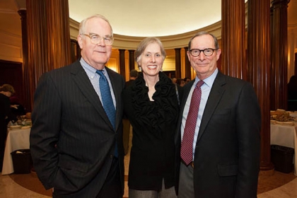 David and Susan Brownlee with Bill Bodine.