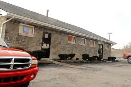 The Cozy Inn parking lot, off Route 22 in Murrysville, where a murder-suicide took place Saturday.