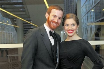 Dan Gilman with Keara McKenna.