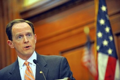 Sen. Pat Toomey, R-Pa., helped author a bill that would allow the spending cuts to take place, but would give the president authority to direct how and where cuts would be made.