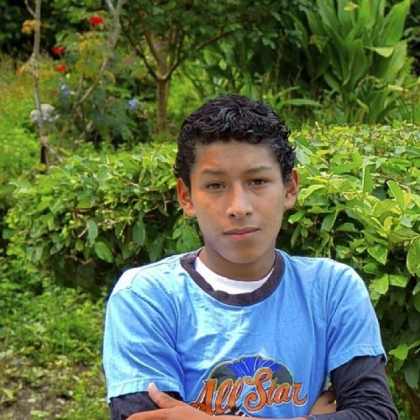 Jose Daniel, pictured here in ninth grade, will graduate in December from agricultural school in Suyapita, El Merendon, Honduras. His education has been supported by coffee sales conducted by the Neil Armstrong Middle School Student Council in Bethel Park.