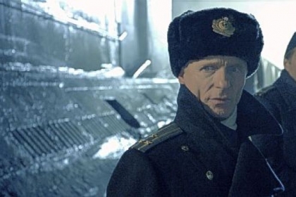 Ed Harris, left, is the captain of a Soviet submarine, with William Fichtner as his second in command, in "Phantom."