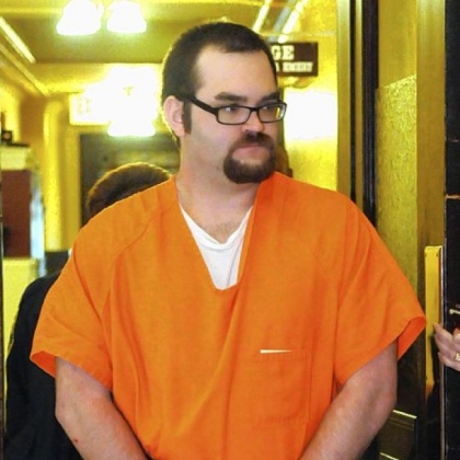 Frank R. Jones is escorted from a courtroom at the Washington County Courthouse after a judge sentenced him to life in prison.