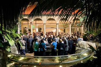 February's "Party in the Tropics" at Phipps Conservatory and Botanical Gardens saw a crowd of about 250 in attendance.