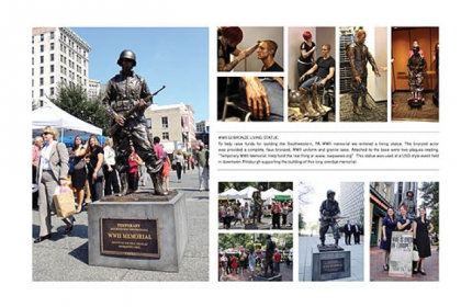 Downtown agency Brunner was given the Judges Award of Excellence for a nontraditional public service campaign trying to raise money for a World War II memorial to honor veterans in southwestern Pennsylvania.