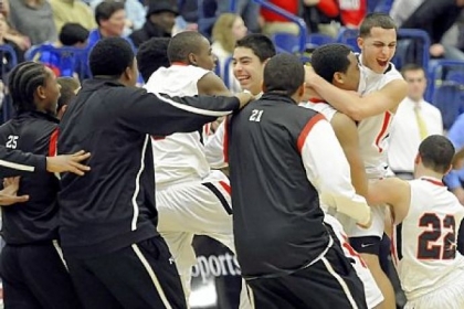 New Castle celebrates its second consecutive WPIAL championship Saturday night at Palumbo Center.