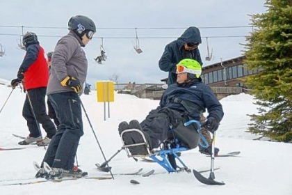 The Wounded Warriors get ready to tackle the slopes at Seven Springs.