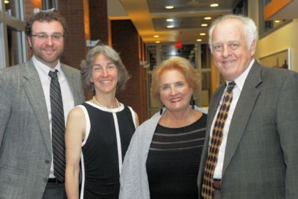 From left: Kevin Heher, Rita McGill, Joanne Spink and John Heher.